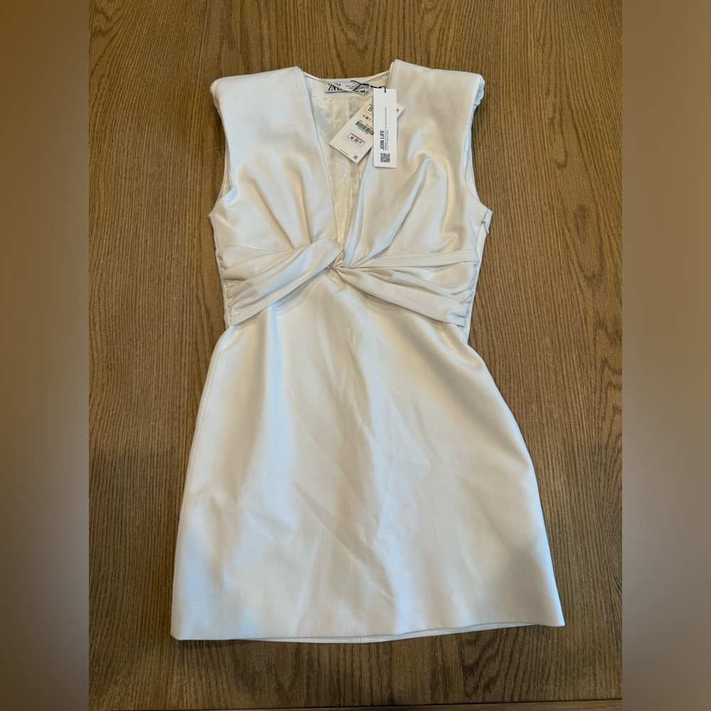 Zara White Mini Dress - Picture 5 of 6